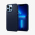 ACS03201 - iPhone 13 Pro Max Case Liquid Air in matte black showing the back